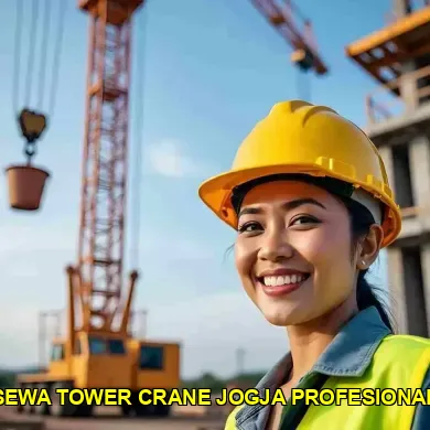 sewa tower crane jogja profesional